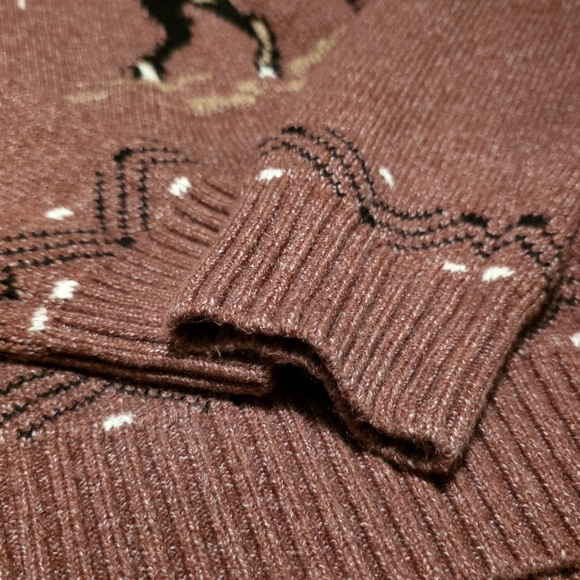 Old Navy Men's Horse Crewneck (Size M) - Picture 3 of 6